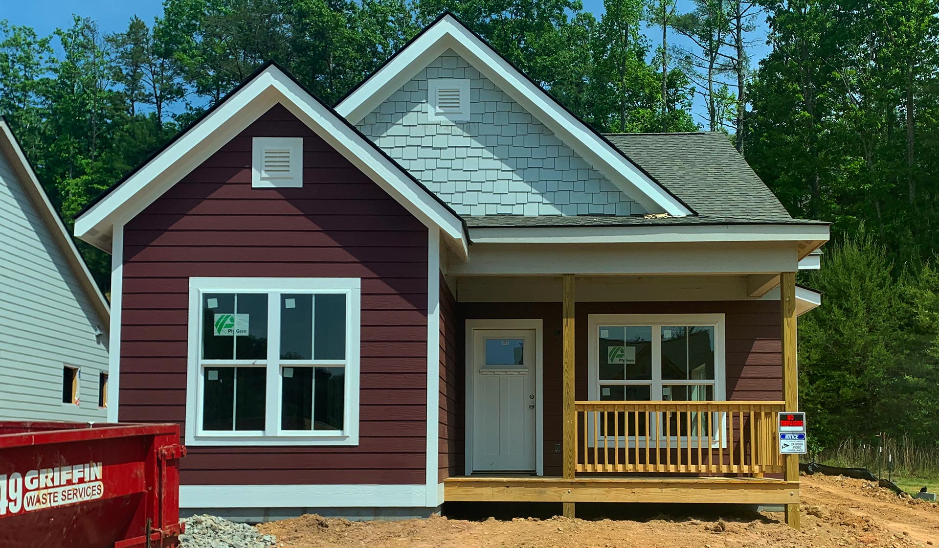 The Cottage Is Painted Red