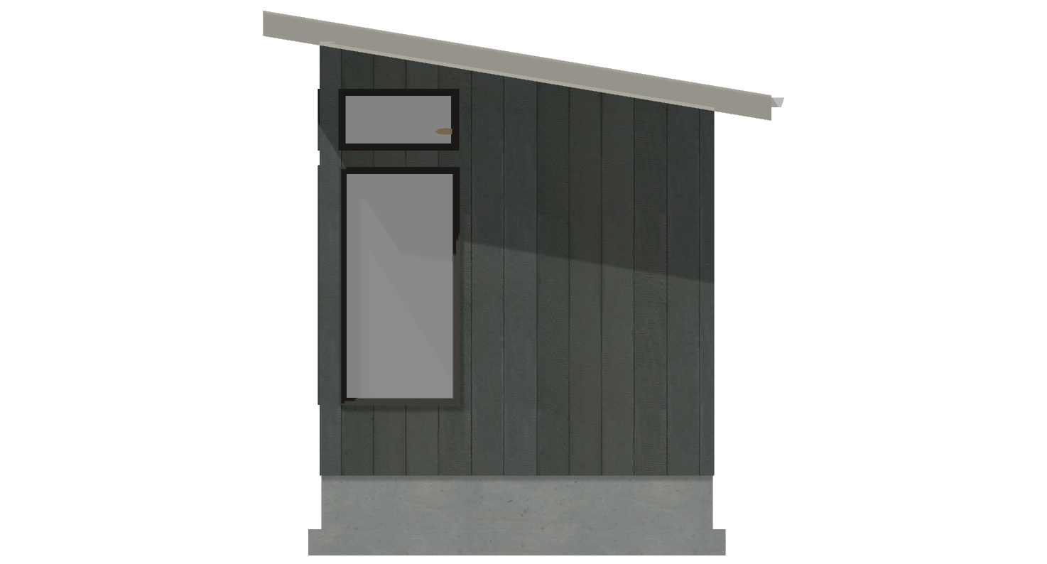 garden office right elevation