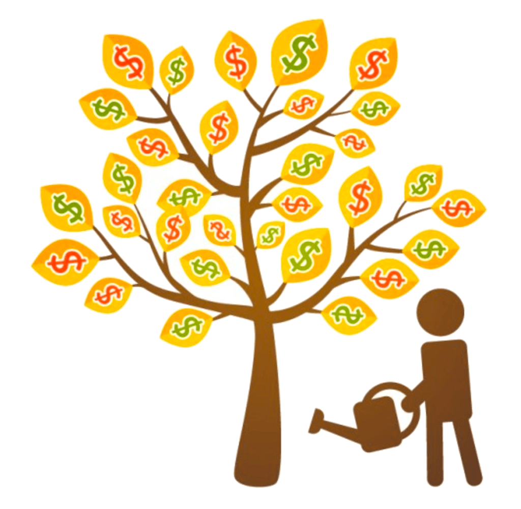 Keep watering and growing your money tree